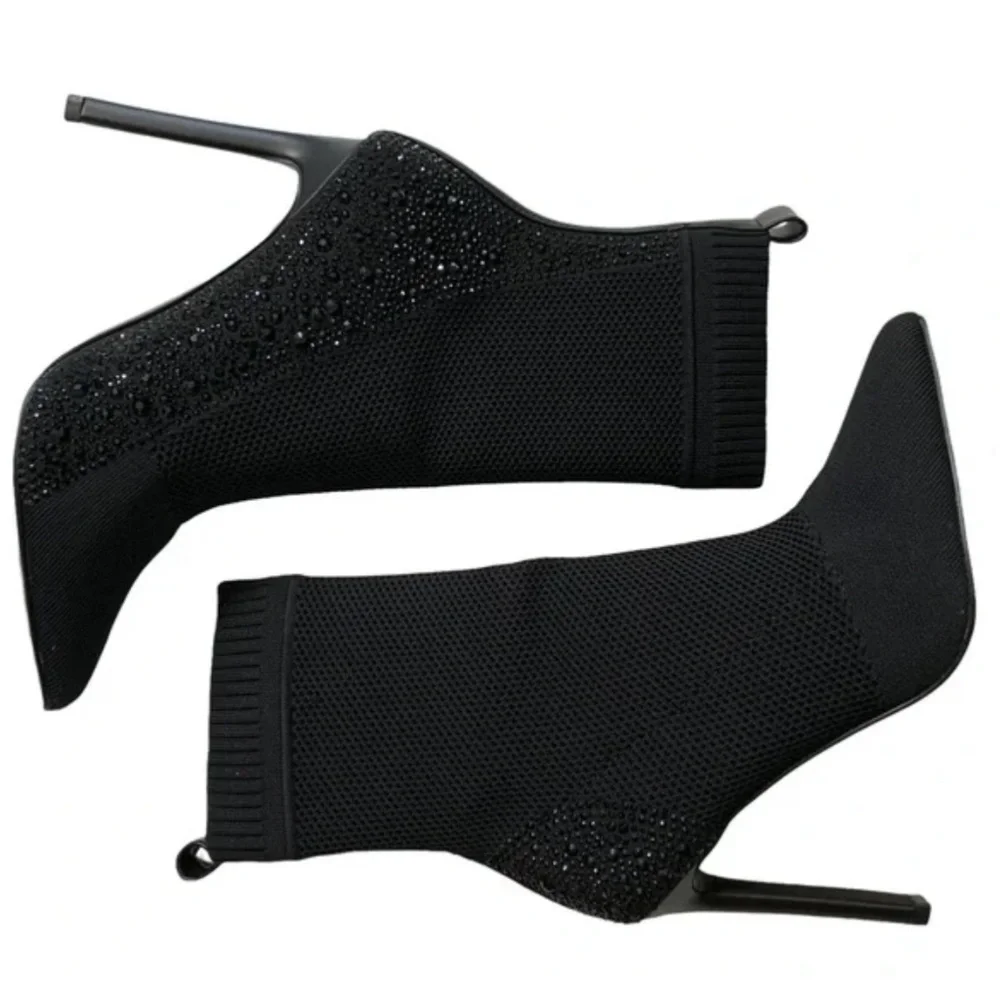 Steve Madden Rhinestone Boots - Picture 2 of 5